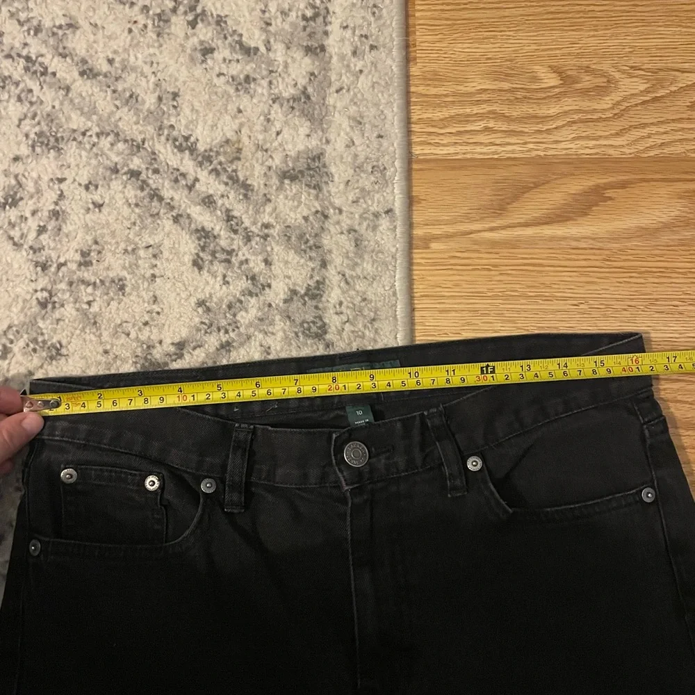Lauren Ralph Lauren‎ Black Denim Bootcut Jeans Size 10